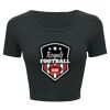 Ladies' Poly-Cotton Crop T-Shirt Thumbnail
