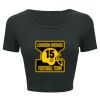 Ladies' Poly-Cotton Crop T-Shirt Thumbnail