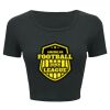 Ladies' Poly-Cotton Crop T-Shirt Thumbnail