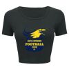 Ladies' Poly-Cotton Crop T-Shirt Thumbnail