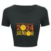 Ladies' Poly-Cotton Crop T-Shirt Thumbnail