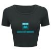 Ladies' Poly-Cotton Crop T-Shirt Thumbnail