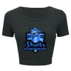 Ladies' Poly-Cotton Crop T-Shirt Thumbnail