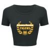 Ladies' Poly-Cotton Crop T-Shirt Thumbnail