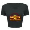 Ladies' Poly-Cotton Crop T-Shirt Thumbnail