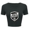 Ladies' Poly-Cotton Crop T-Shirt Thumbnail