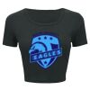 Ladies' Poly-Cotton Crop T-Shirt Thumbnail