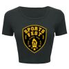 Ladies' Poly-Cotton Crop T-Shirt Thumbnail