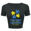 Ladies' Poly-Cotton Crop T-Shirt Thumbnail