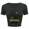 Ladies' Poly-Cotton Crop T-Shirt Thumbnail