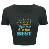 Ladies' Poly-Cotton Crop T-Shirt Thumbnail