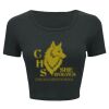 Ladies' Poly-Cotton Crop T-Shirt Thumbnail
