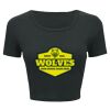 Ladies' Poly-Cotton Crop T-Shirt Thumbnail