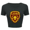 Ladies' Poly-Cotton Crop T-Shirt Thumbnail