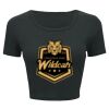 Ladies' Poly-Cotton Crop T-Shirt Thumbnail