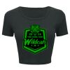 Ladies' Poly-Cotton Crop T-Shirt Thumbnail