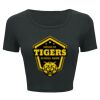 Ladies' Poly-Cotton Crop T-Shirt Thumbnail