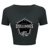 Ladies' Poly-Cotton Crop T-Shirt Thumbnail
