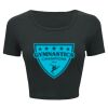 Ladies' Poly-Cotton Crop T-Shirt Thumbnail