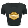 Ladies' Poly-Cotton Crop T-Shirt Thumbnail
