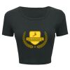 Ladies' Poly-Cotton Crop T-Shirt Thumbnail