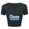 Ladies' Poly-Cotton Crop T-Shirt Thumbnail
