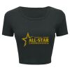 Ladies' Poly-Cotton Crop T-Shirt Thumbnail