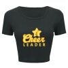 Ladies' Poly-Cotton Crop T-Shirt Thumbnail