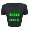 Ladies' Poly-Cotton Crop T-Shirt Thumbnail