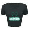 Ladies' Poly-Cotton Crop T-Shirt Thumbnail