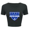 Ladies' Poly-Cotton Crop T-Shirt Thumbnail
