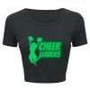 Ladies' Poly-Cotton Crop T-Shirt Thumbnail