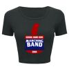 Ladies' Poly-Cotton Crop T-Shirt Thumbnail