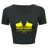 Ladies' Poly-Cotton Crop T-Shirt Thumbnail