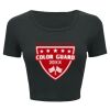 Ladies' Poly-Cotton Crop T-Shirt Thumbnail