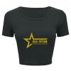 Ladies' Poly-Cotton Crop T-Shirt Thumbnail