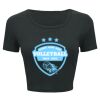 Ladies' Poly-Cotton Crop T-Shirt Thumbnail