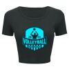Ladies' Poly-Cotton Crop T-Shirt Thumbnail