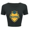 Ladies' Poly-Cotton Crop T-Shirt Thumbnail