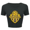 Ladies' Poly-Cotton Crop T-Shirt Thumbnail