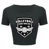 Ladies' Poly-Cotton Crop T-Shirt Thumbnail