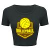 Ladies' Poly-Cotton Crop T-Shirt Thumbnail