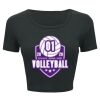 Ladies' Poly-Cotton Crop T-Shirt Thumbnail