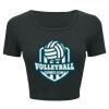 Ladies' Poly-Cotton Crop T-Shirt Thumbnail