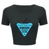 Ladies' Poly-Cotton Crop T-Shirt Thumbnail