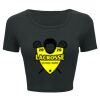 Ladies' Poly-Cotton Crop T-Shirt Thumbnail