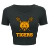 Ladies' Poly-Cotton Crop T-Shirt Thumbnail