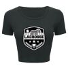 Ladies' Poly-Cotton Crop T-Shirt Thumbnail