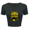 Ladies' Poly-Cotton Crop T-Shirt Thumbnail
