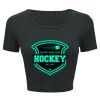 Ladies' Poly-Cotton Crop T-Shirt Thumbnail